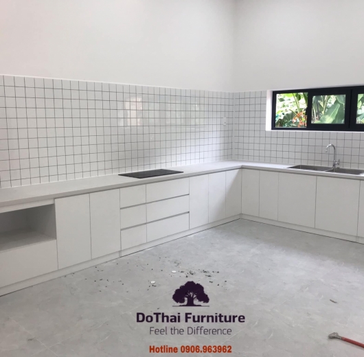 TỦ BẾP GỖ MDF MELAMINE/ BEP3