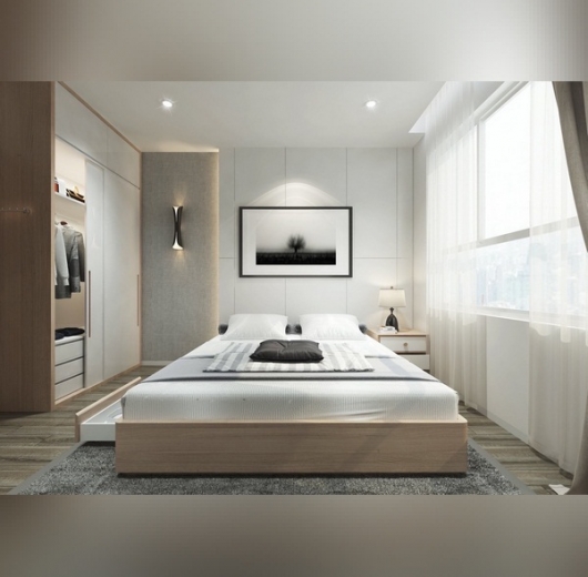 Combo Phòng Ngủ Gỗ Mdf / Melamine - CBM4