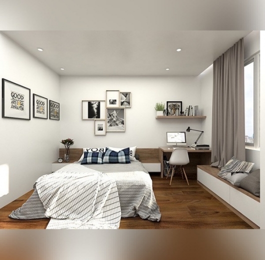 Combo Phòng Ngủ Gỗ Mdf / Melamine - CBM6