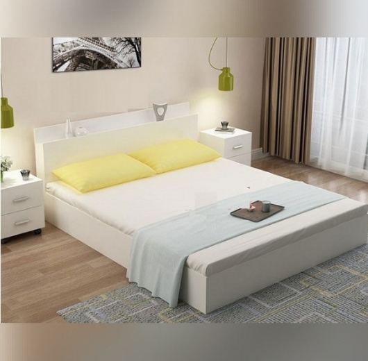 GIƯỜNG NGỦ CÓ ĐẦU KỆ - MẪU HIỆN ĐAI - TỐI GIẢN - GM2