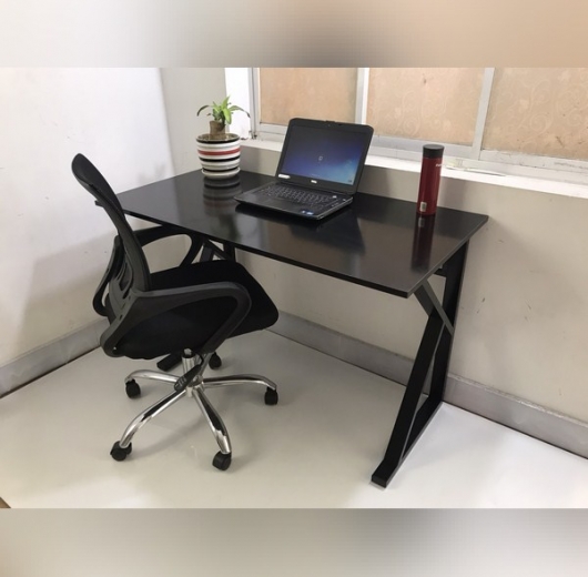 Bàn Làm Việc Simple Melamine / Chân K